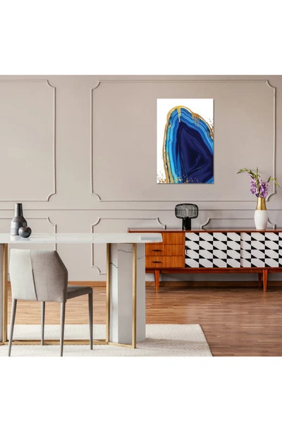 Icanvas Aurora Decadence Canvas Artwork By 5by5collective Canvas Artwork, 18"x12" In Blue