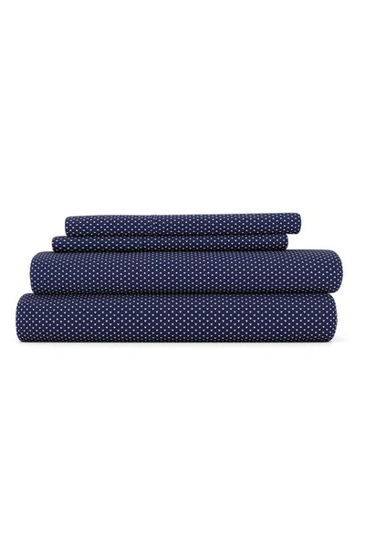 Shop Homespun Premium Ultra Soft My Heart Pattern 4-piece Bed Sheet Set In Gray