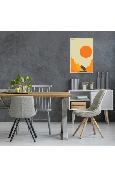 Icanvas Zion By Jazzberry Blue In Orange