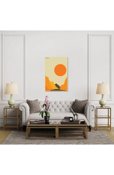 Icanvas Zion By Jazzberry Blue In Orange