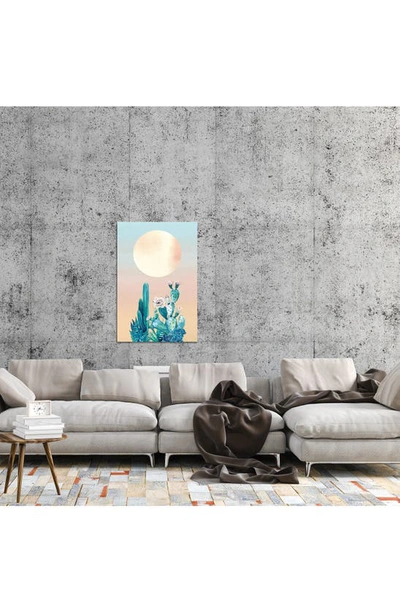 Icanvas Desert Dawn Cactus Ii By Nature Magick Canvas Wall Art In Orange