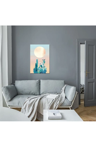 Icanvas Desert Dawn Cactus Ii By Nature Magick Canvas Wall Art In Orange
