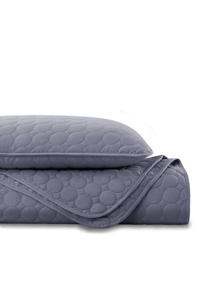 Southshore Fine Linens Ultra-soft Oversized Quilt Set In Denim