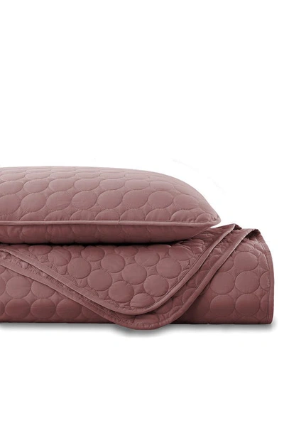 Southshore Fine Linens Ultra-soft Oversized Quilt Set In Rose
