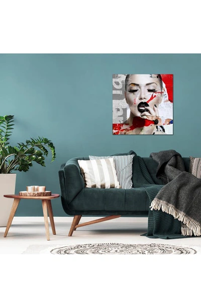 Icanvas Absolutely Beautiful I By Hans Jochem Bakker Wall Art In White