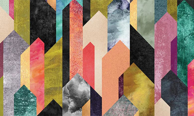 Icanvas Crysrallized By Elisabeth Fredriksson Canvas Wall Art In Black