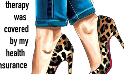 Icanvas Retail Therapy By Elza Fouche Canvas Wall Art In Brown