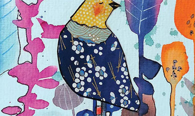 Icanvas Juste Ici By Sylvie Demers Canvas Wall Art In Blue