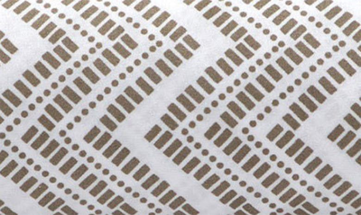 Shop Chic Aleyna Taupe Geometric Stripe Chevron Microfiber Sheet Set