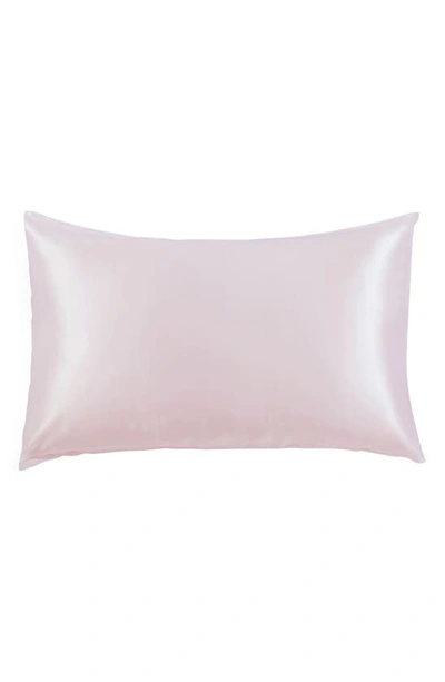 Shop Melange Home 100% Pure Mulberry Silk Pillow Case In Pink