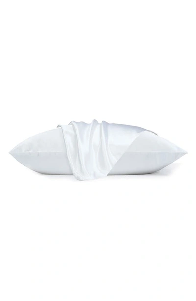 Melange Home 100% Pure Mulberry Silk Pillow Case In White