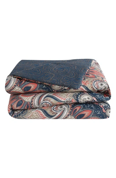 Vcny Home Casa Real Comforter 5-piece Set In Coral