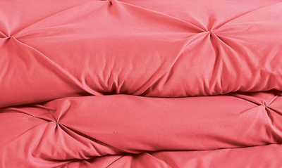 Shop Vcny Home 4-piece Carmen Bedding Set In Coral