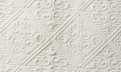 Vcny Home Westland Quilted Plush Bedspread Set In Ivory