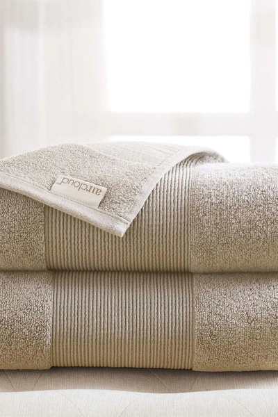 Modern Threads Air Cloud Oversized Bath Sheet In Sand