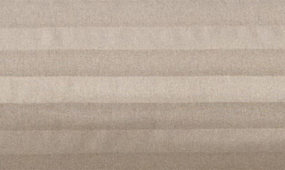 Shop Chic Sarina Solid With Stripe Sheet Set In Taupe
