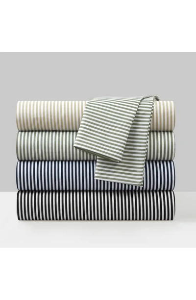 Shop Chic Breale Striped Sheet Set In Beige