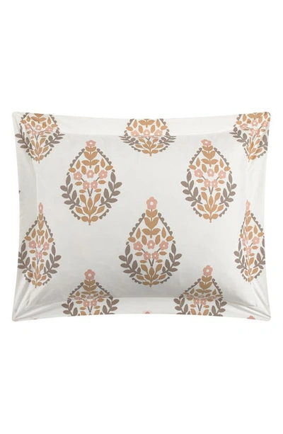 Shop Chic Clarissa Floral Medallion 8-piece Comforter Set In Cream