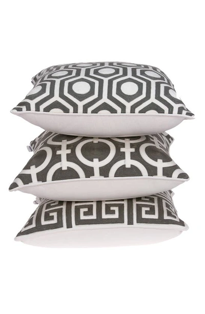 Shop Parkland Collection Adora Decorative Accent Pillow In Grey