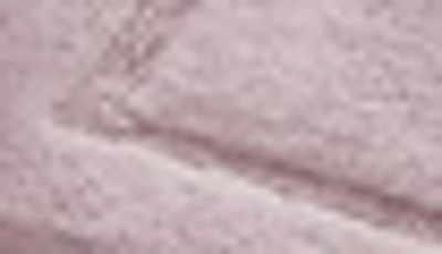 Modern Threads Charcoal Solid Loop Non-slip Bath Mat 2-piece Set In Dusty Rose