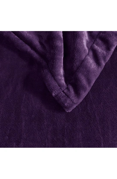 Beautyrest Heated Blanket In Purple