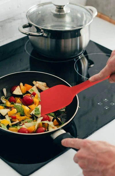 Kaluns 4-piece Spatula Set In Red