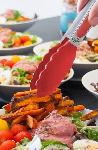 Shop Kaluns 4-piece Spatula Set In Red