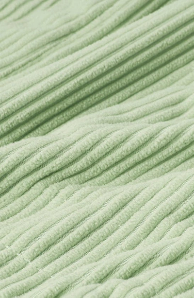 Shop Beautyrest Electric Micro Fleece Heated Blanket In Green