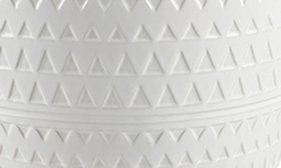 Shop Flora Bunda Set Of 3 Pharaoh Ceramic Planter Pots In White