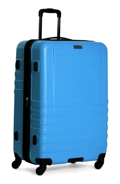 Shop Ben Sherman Hereford Expandable 4-wheel 28" Hardside Spinner Case In Brilliant Blue