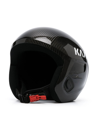 Shop Kask Black Omega Carbon Ski Helmet