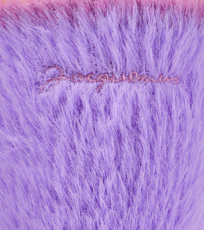 Jacquemus Les Chaussettes Neve Plush Socks In Purple
