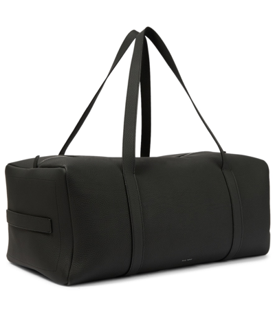 Shop The Row Gio Leather Tote Bag In Black Pld