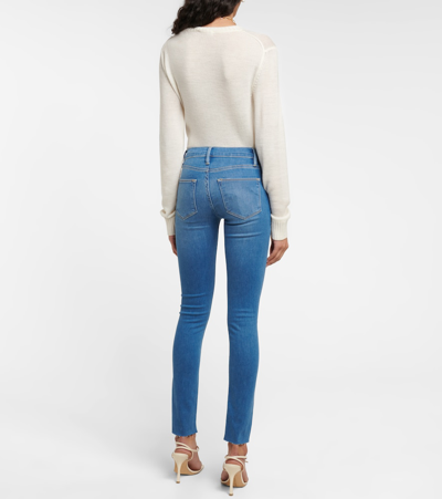 Frame Le High Skinny Raw After Jeans In Randall