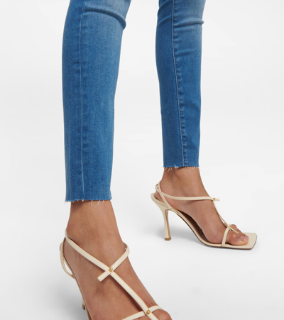 Frame Le High Skinny Raw After Jeans In Randall