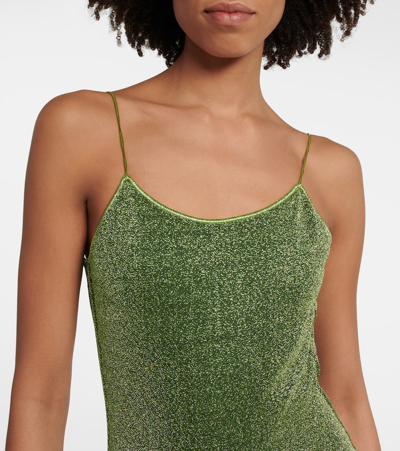 Shop Oseree Oséree Lumière Swimsuit In Green