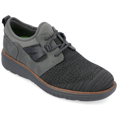 Shop Vance Co. Claxton Knit Sneaker In Grey