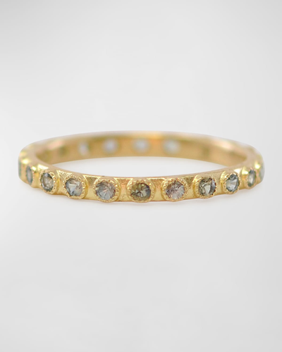 Shop Armenta Sueno 18k Stack Band With Sapphires