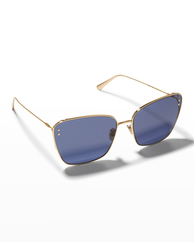 Shop Dior Miss B2u Sunglasses In Shiny Gold