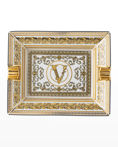 Shop Versace Virtus Gala White Ashtray