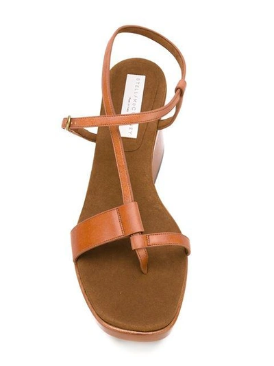 Shop Stella Mccartney Chunky Heel Sandals