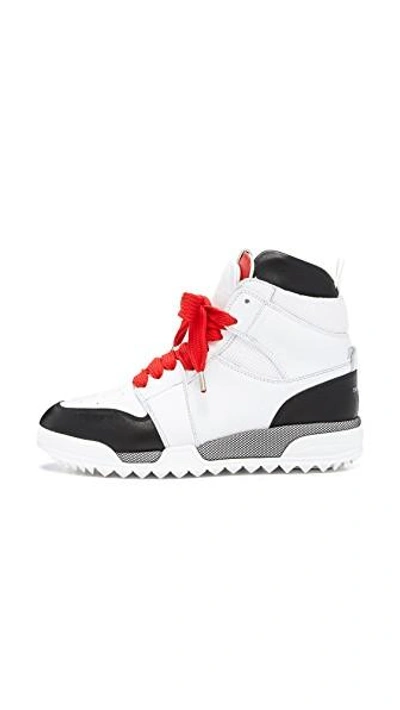 Shop Rag & Bone Korban Sneakers In White Combo