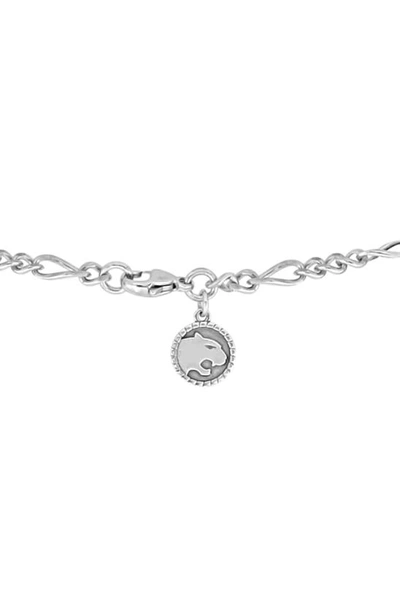 Effy Sterling Silver 22" Figaro Chain Necklace In White