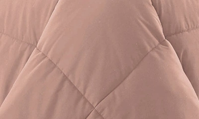 Modern Threads Down Alternative Reversible Comforter In Charcoal/misty Rose