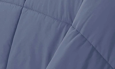 Modern Threads Down Alternative Reversible Comforter In Infinity Blue/silver
