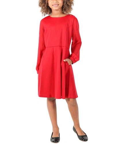 Shop Blush Dress In Red