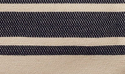 Tory Burch Ella Jacquard Stripe Tote In Royal Navy