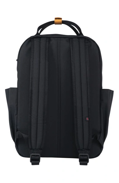 Shop Product Of The North Elkin Sustainable Diaper Backpack In Black