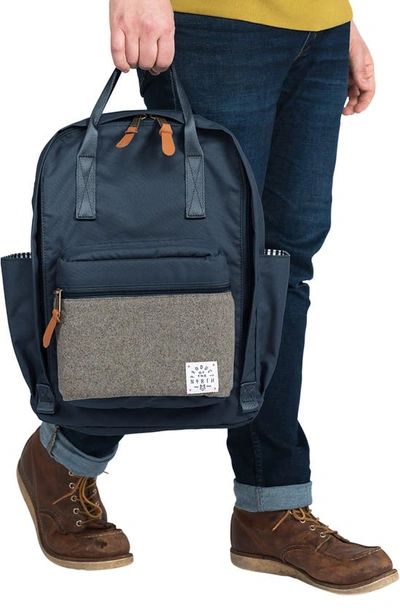 Shop Product Of The North Elkin Sustainable Diaper Backpack In Navy