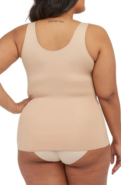 Shop Spanx Shaping Tank Top In Natural Glam